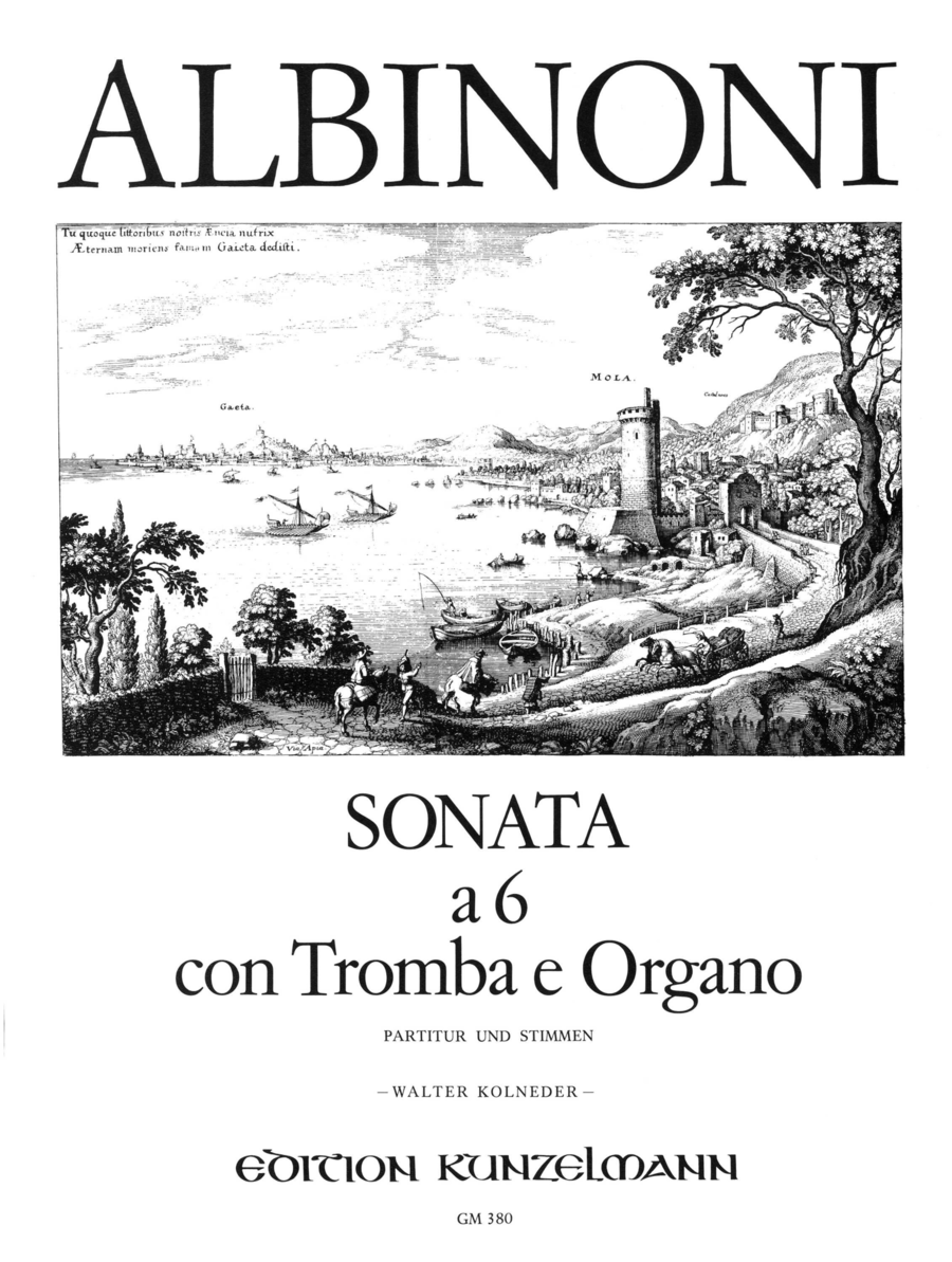 Sonata a 6 Trumpet scores gallery preview page 1