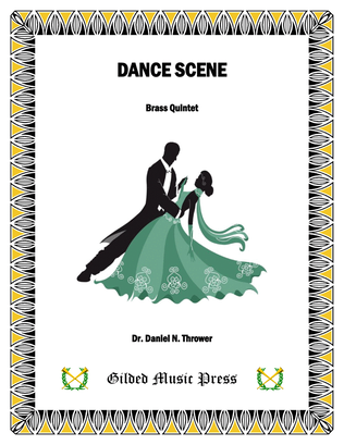 Book cover for Dance Scene (for Brass Quintet)