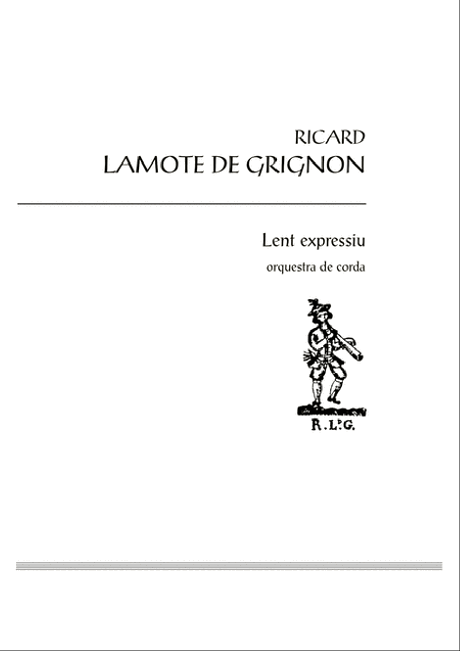 Lent expressiu String Orchestra scores gallery preview page 3