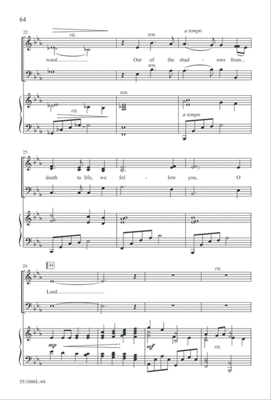 Out of the Shadows 3-Part scores gallery preview page 64