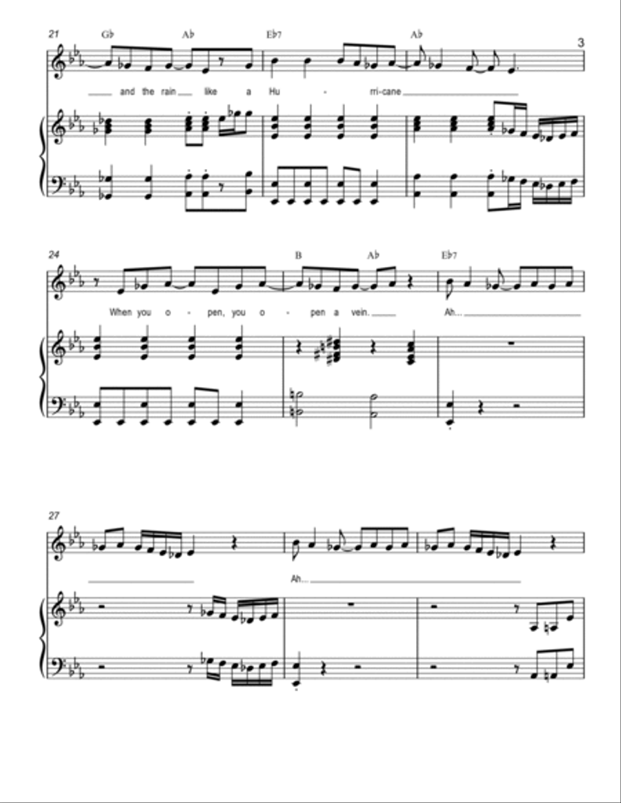 Hurricane Hurricane Voice scores gallery preview page 3