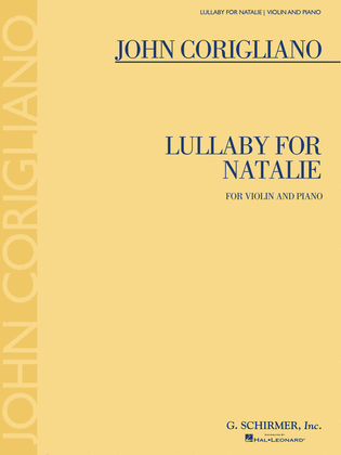 Book cover for Lullaby for Natalie