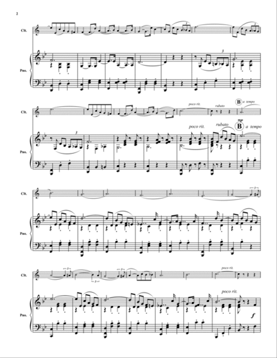 Liebesfreud (Love's Joy) Liebesfreud (Love's Joy) Clarinet Solo scores gallery preview page 2