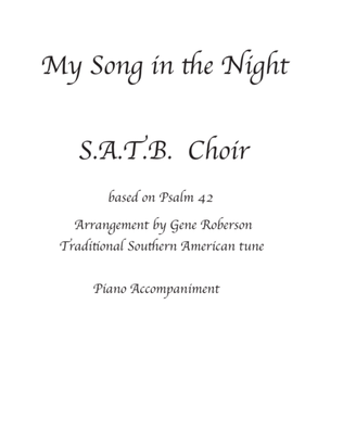 My Song in the Night SATB CHOIR
