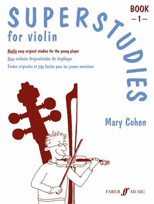 Book cover for Superstudies Book 1 Solo Violin