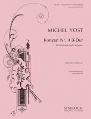 Book cover for Clarinet Concerto 9 in B Flat