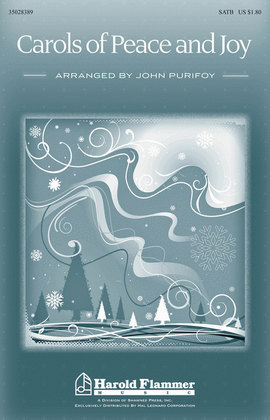 Book cover for Carols of Peace and Joy