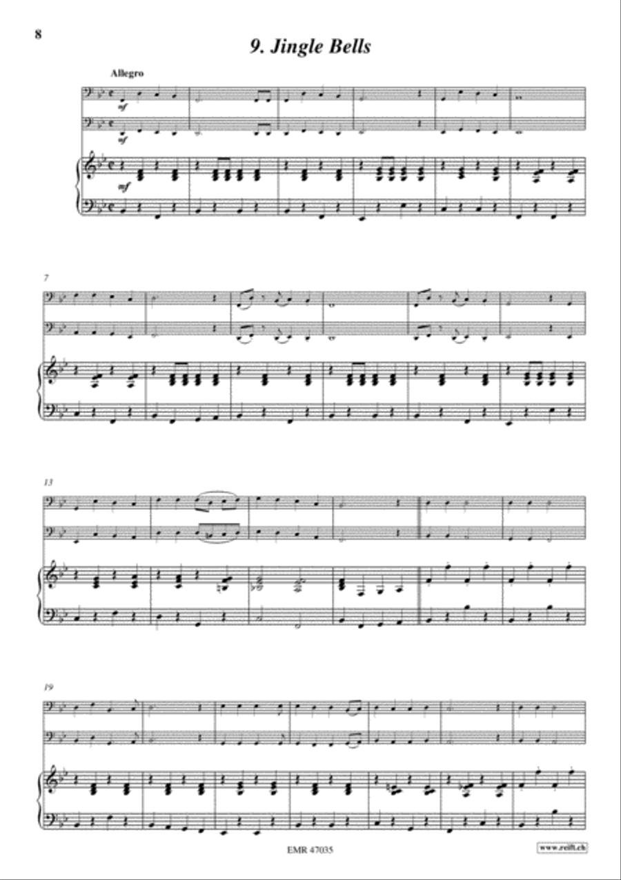 28 Weihnachtsmelodien Vol. 1 + 2 Brass Duet scores gallery preview page 8