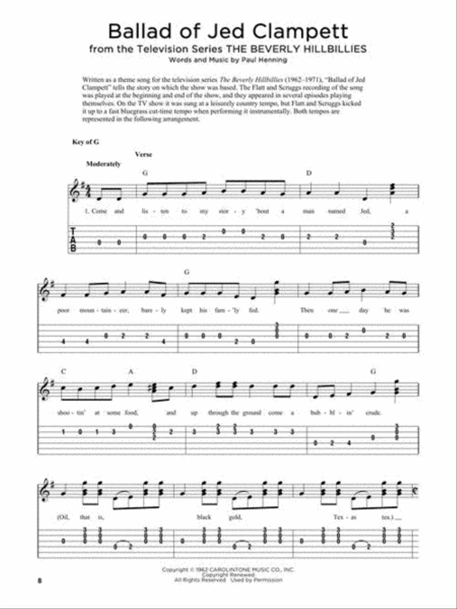 First 50 Bluegrass Solos You Should Play on Guitar Acoustic Guitar scores gallery preview page 7
