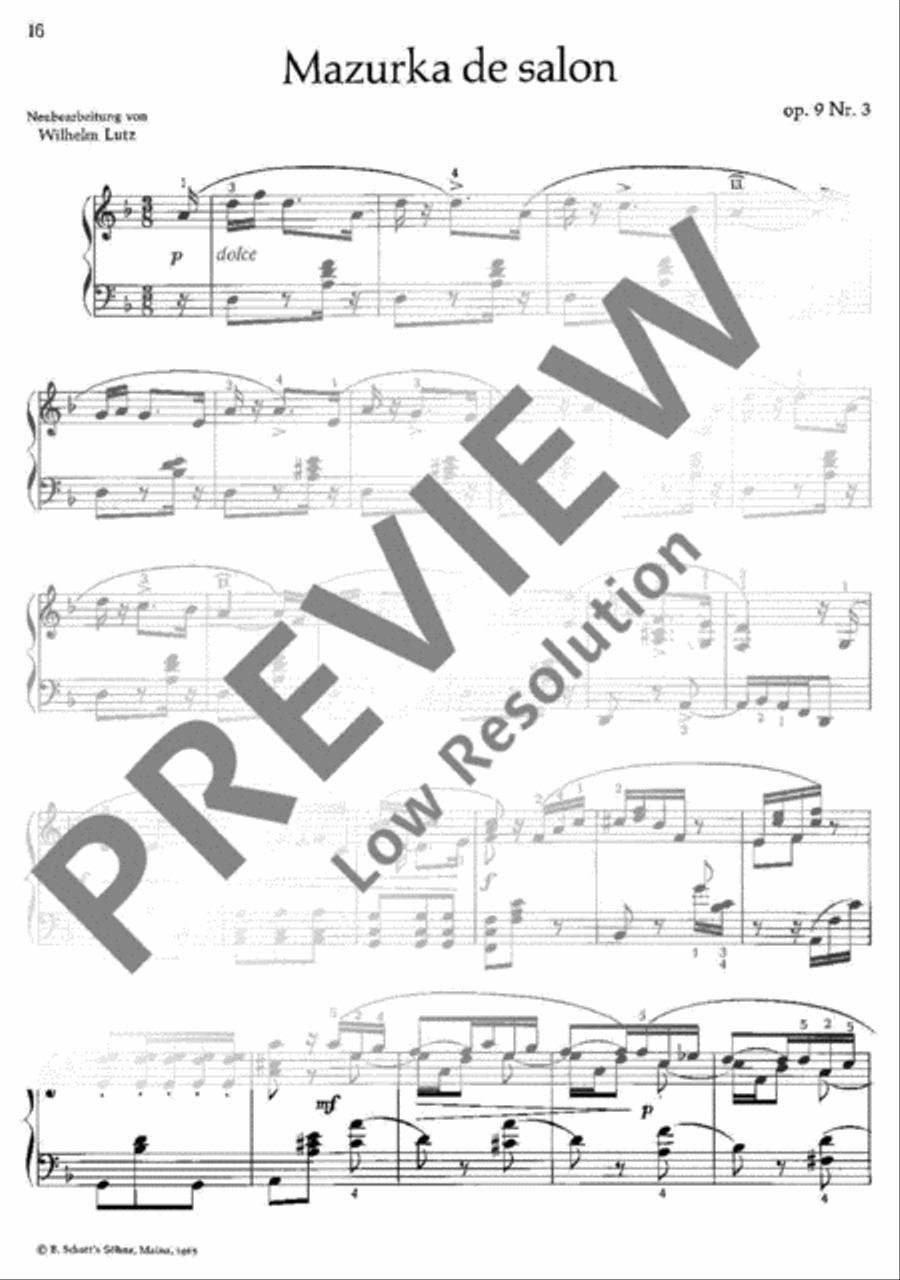 Selected Piano Works Piano Solo scores gallery preview page 17
