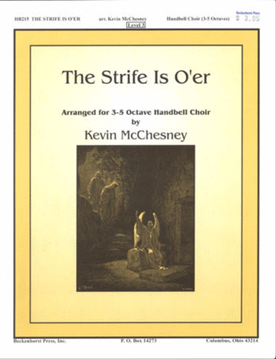 The Strife Is O'er 5-Octaves scores gallery preview page 1
