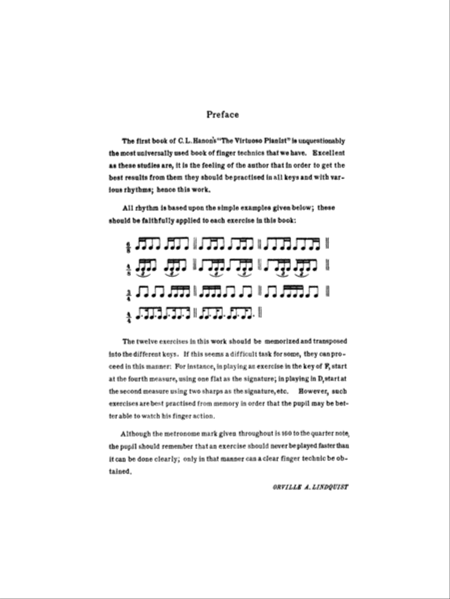 Technical Variants on Hanon's Exercises for Piano Piano Method scores gallery preview page 5