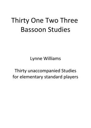 Thirty One Two Three Bassoon Studies