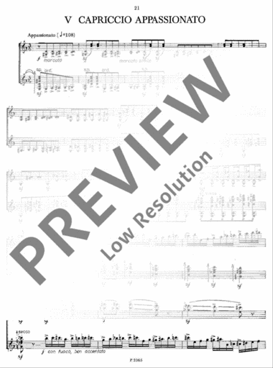 Capricci Capricci Violin scores gallery preview page 20