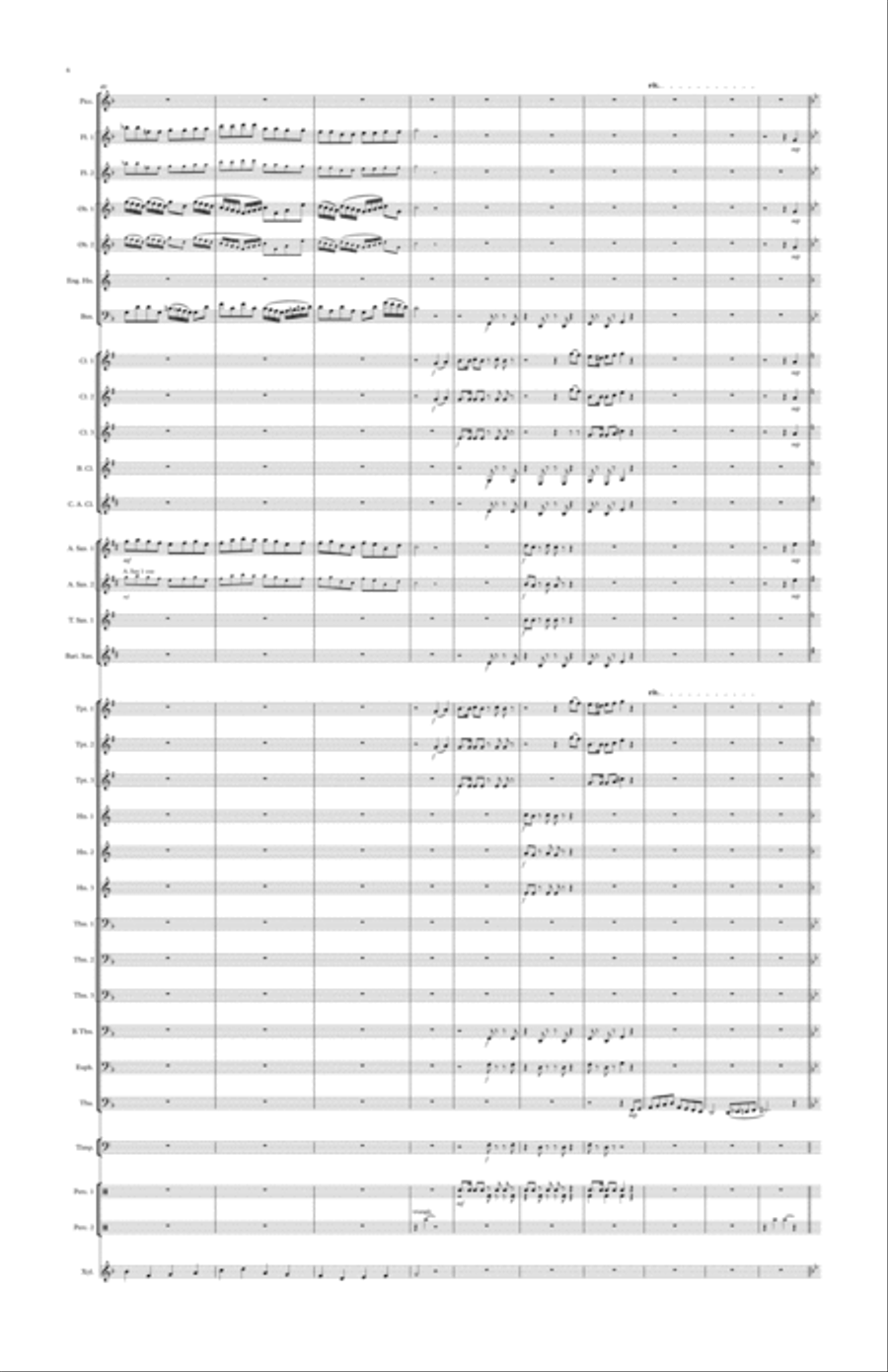 Rested Merry Gentlemen Concert Band scores gallery preview page 6