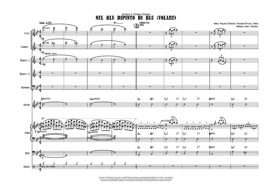 Volare Large Ensemble scores gallery preview page 1