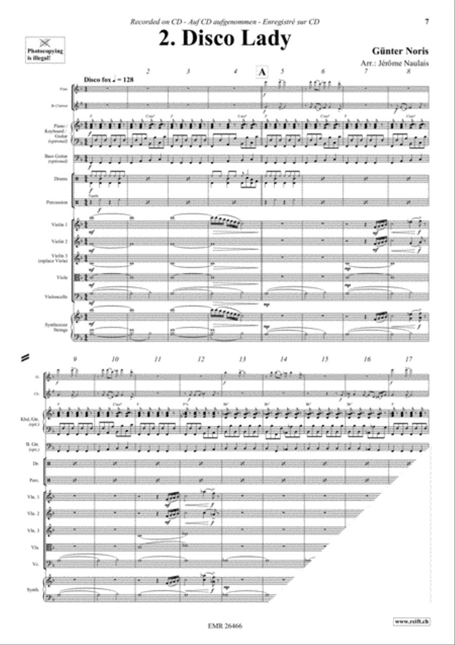 Let's Dance Volume 2 Woodwind Ensemble scores gallery preview page 4
