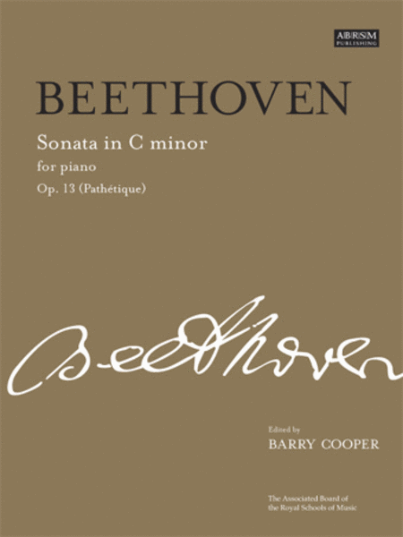 Sonata in c minor Op. 13 (Pathetique)