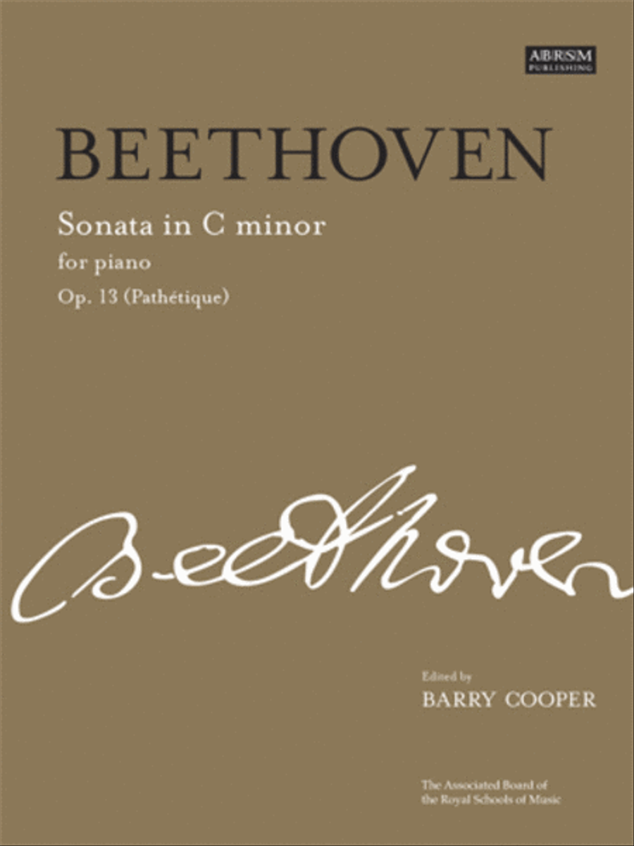 Sonata in C minor, Op. 13 (Pathetique) Piano Method scores gallery preview page 1