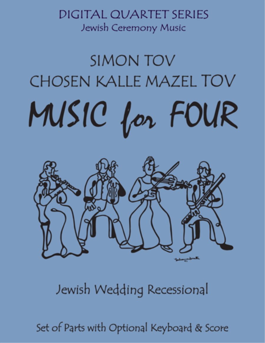 Simon Tov/Kalle Chosen Mazel Tov for String Quartet or Piano Quintet