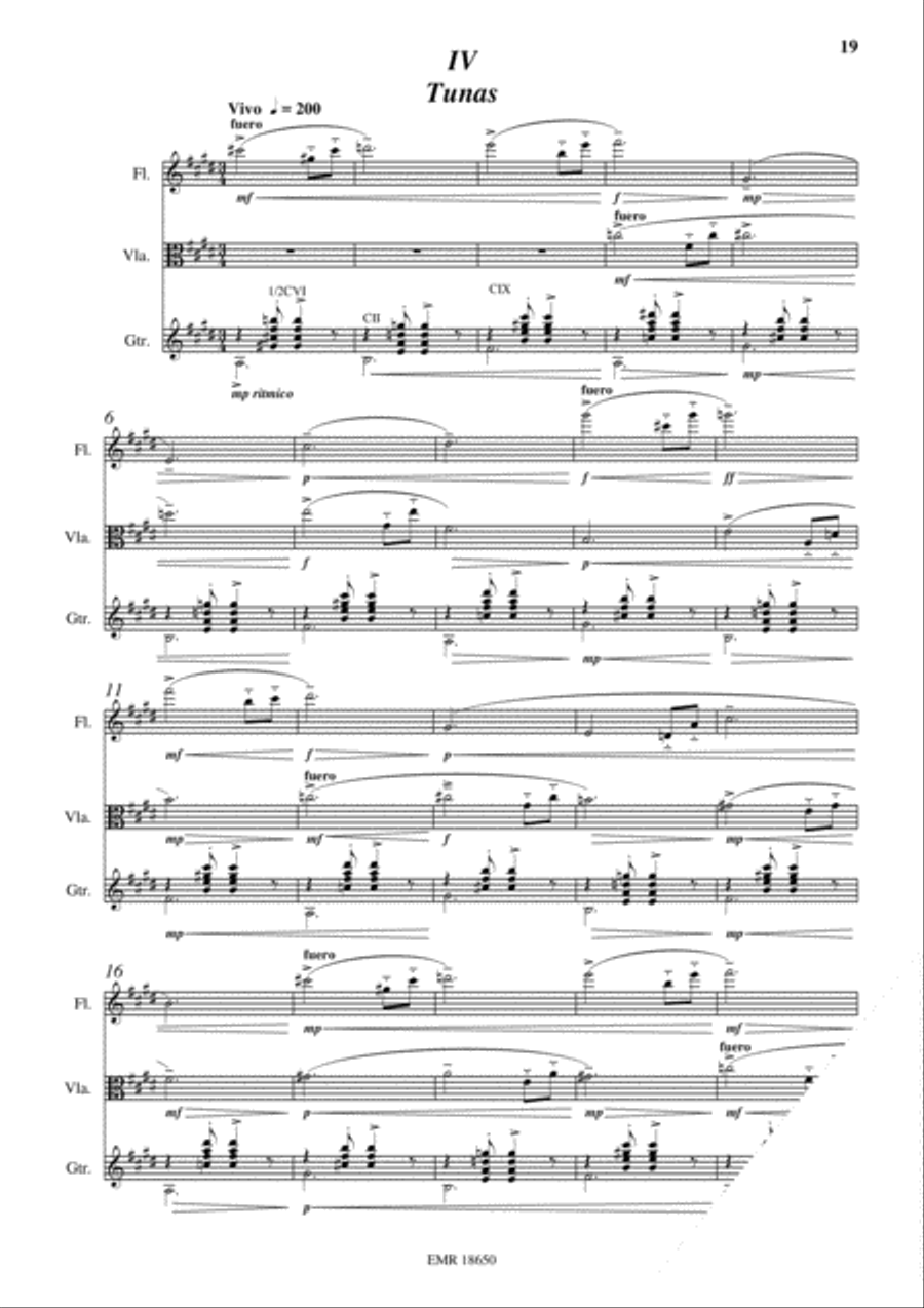 Dichos Flute scores gallery preview page 6