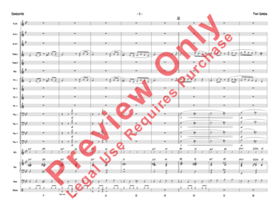 Tiny Capers Tiny Capers Jazz Ensemble scores gallery preview page 5