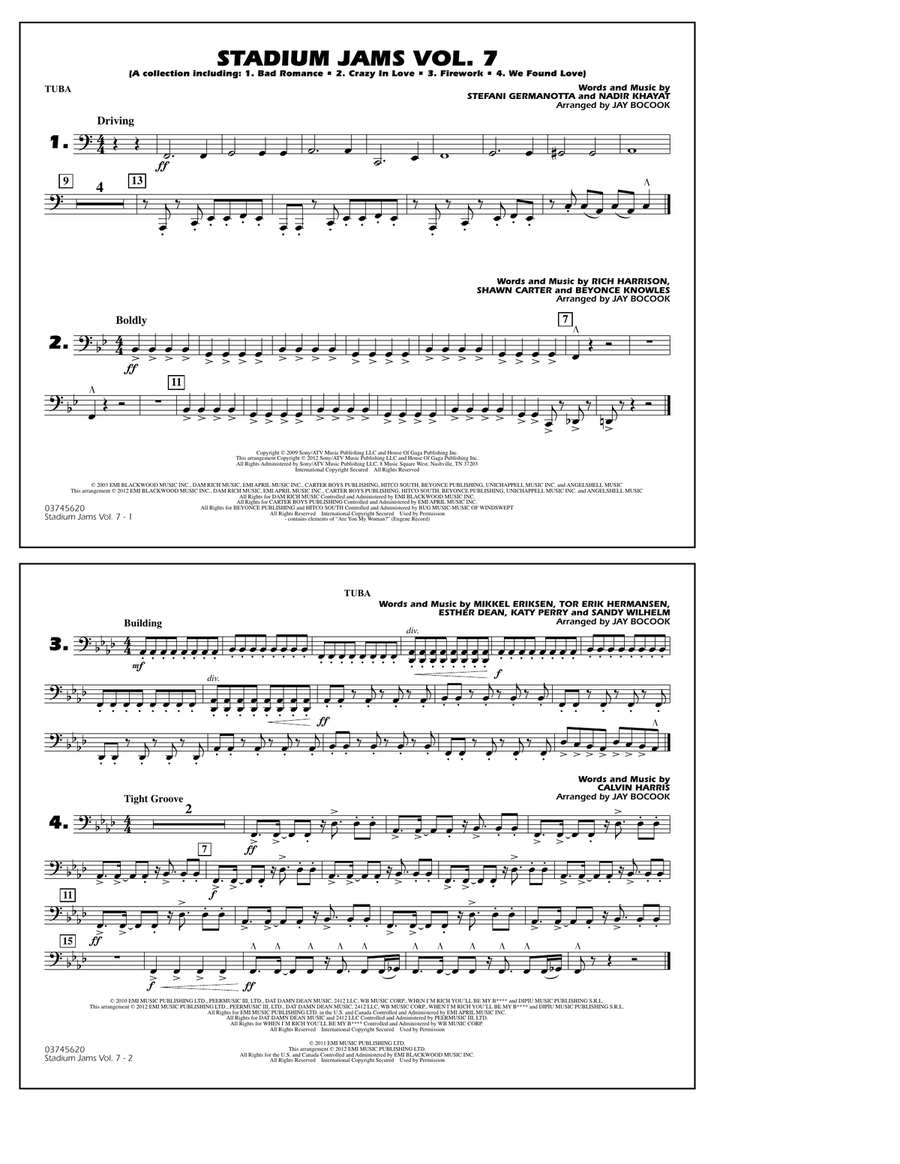 Stadium Jams Vol. 7 (Ladies Of Pop) - Tuba