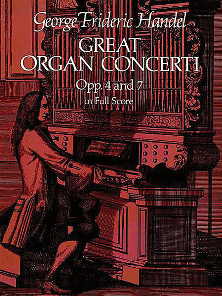 Great Organ Concerti -- Opp. 4 and 7 in Full Score Organ Solo scores gallery preview page 1