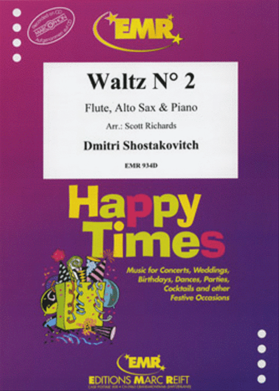 Waltz No. 2 Waltz No. 2 Woodwind Ensemble scores gallery preview page 1