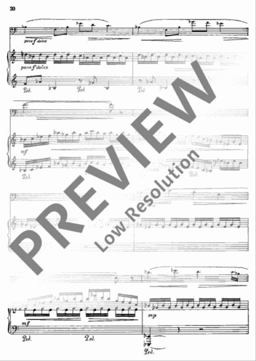 Miniaturen Miniaturen Bassoon scores gallery preview page 21