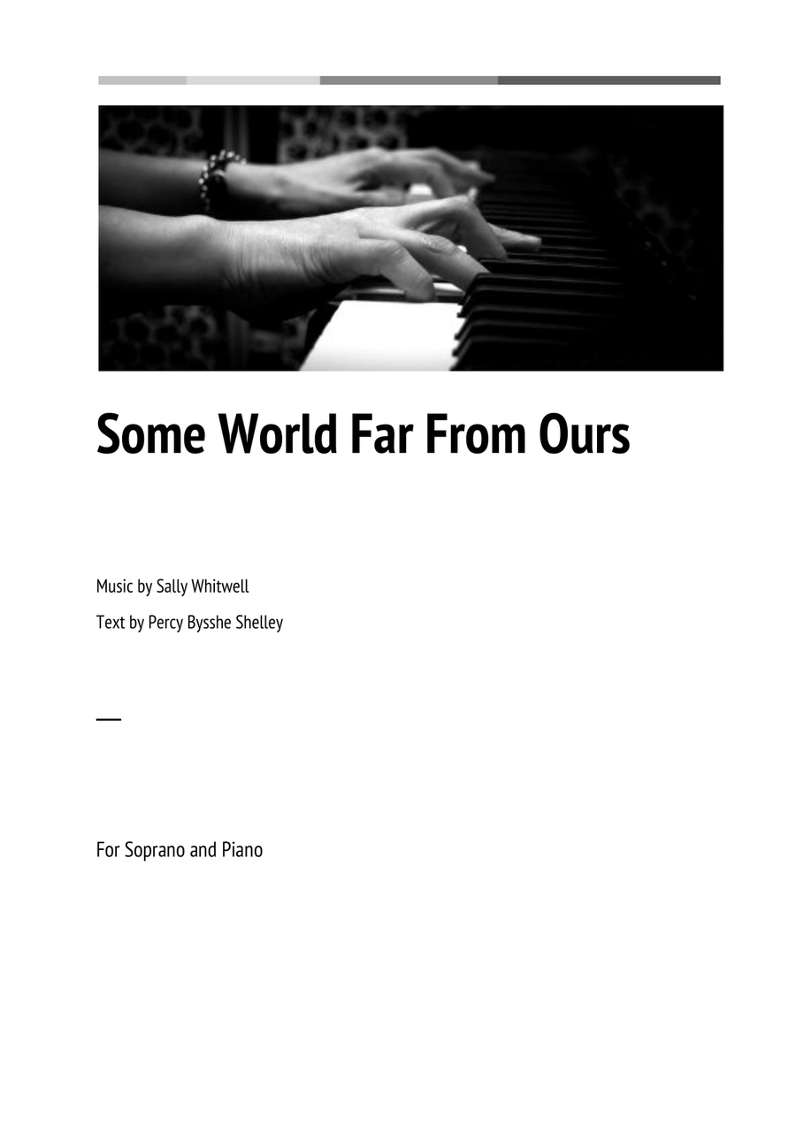Some World Far From Ours Soprano Voice scores gallery preview page 1