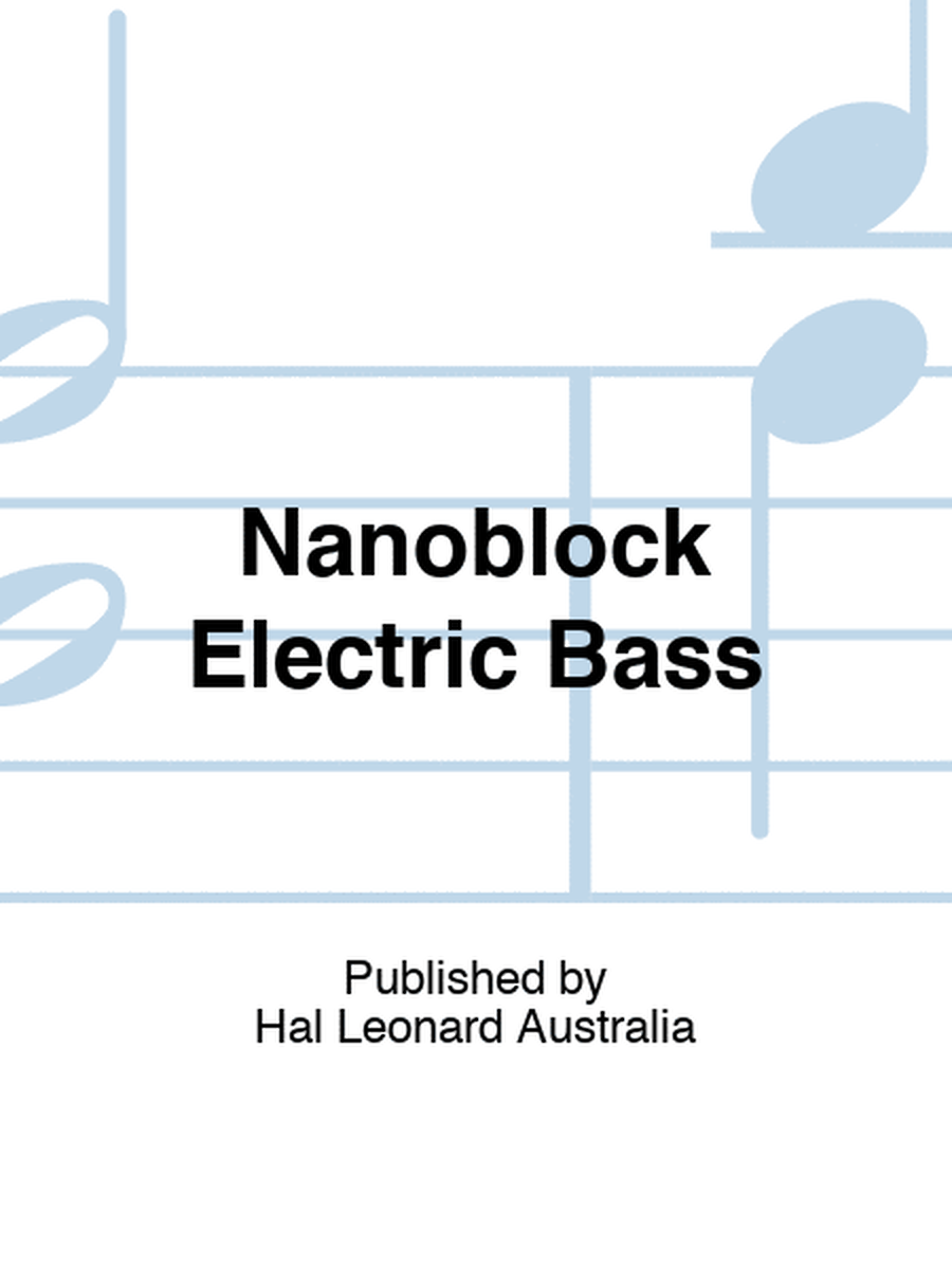 Nanoblock Electric Bass