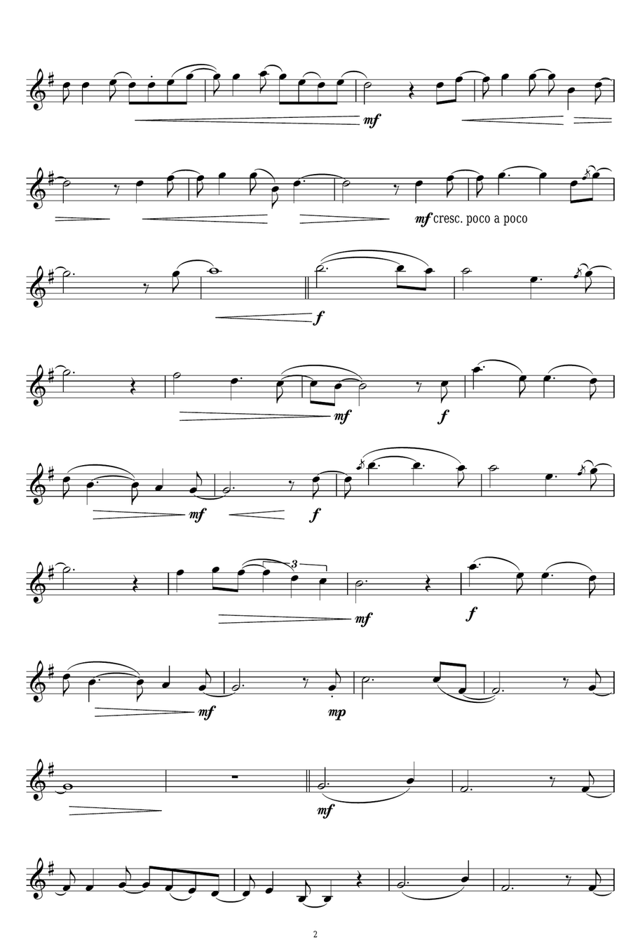 The Frog Prince Clarinet Solo scores gallery preview page 2
