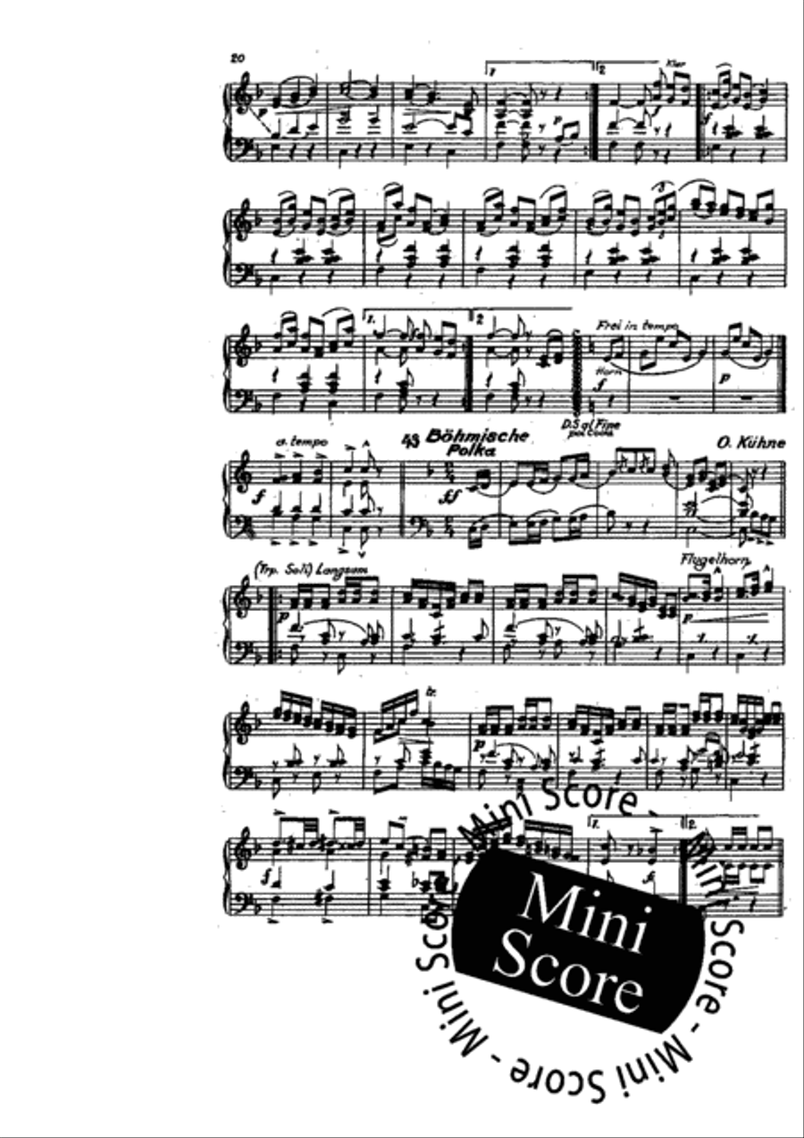 Landsberger Concert-Album Concert Band scores gallery preview page 22