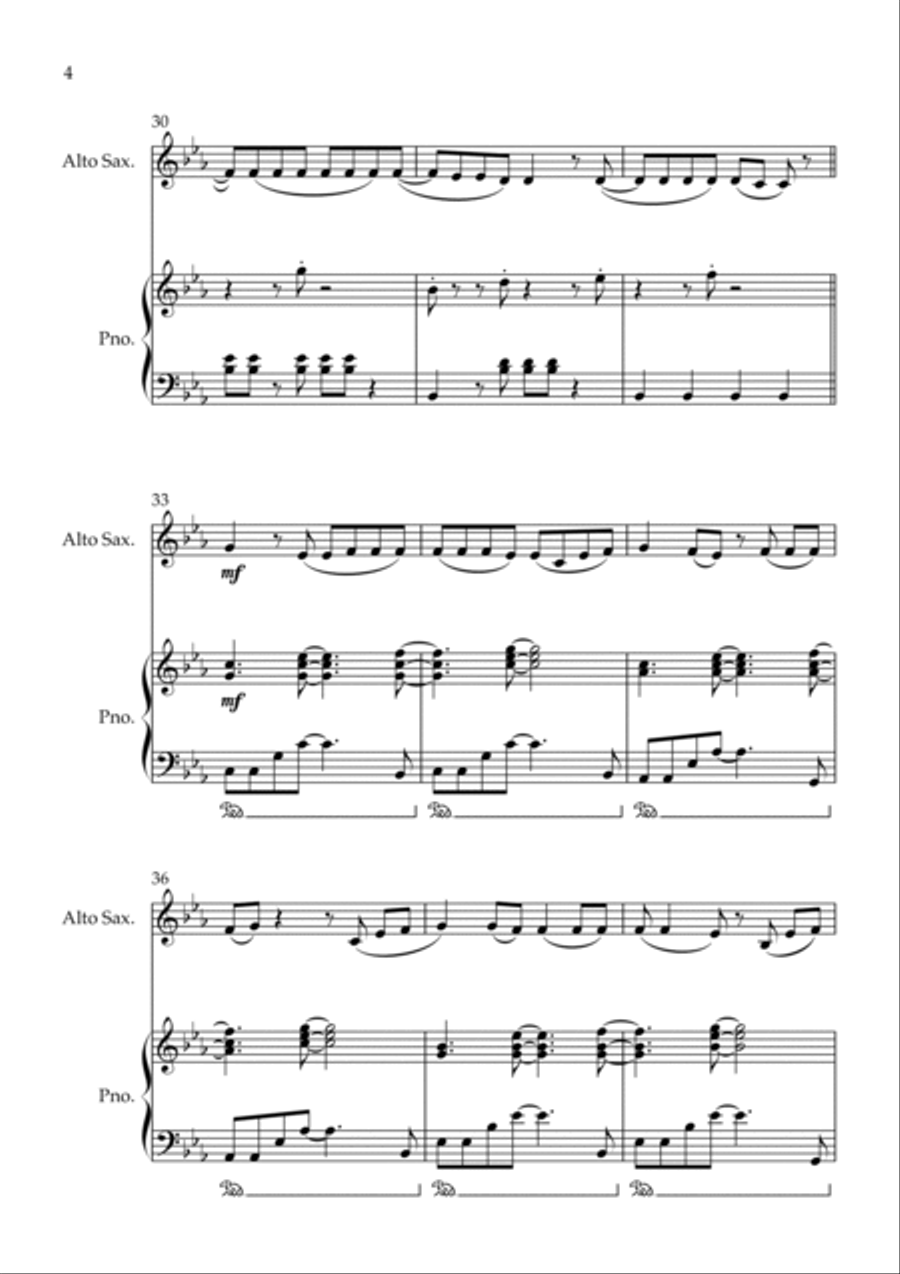 Shivers Alto Saxophone scores gallery preview page 4