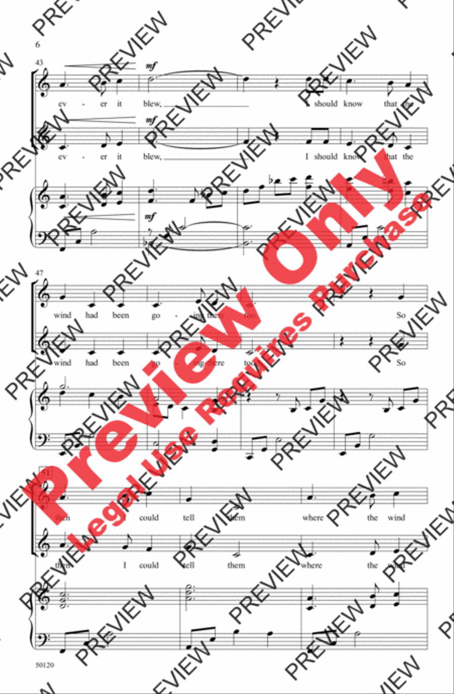 Wind on the Hill 2-Part scores gallery preview page 6