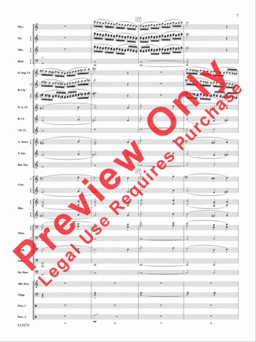Down to the Sea in Ships (from the NBC TV Film Project 20) Concert Band scores gallery preview page 8