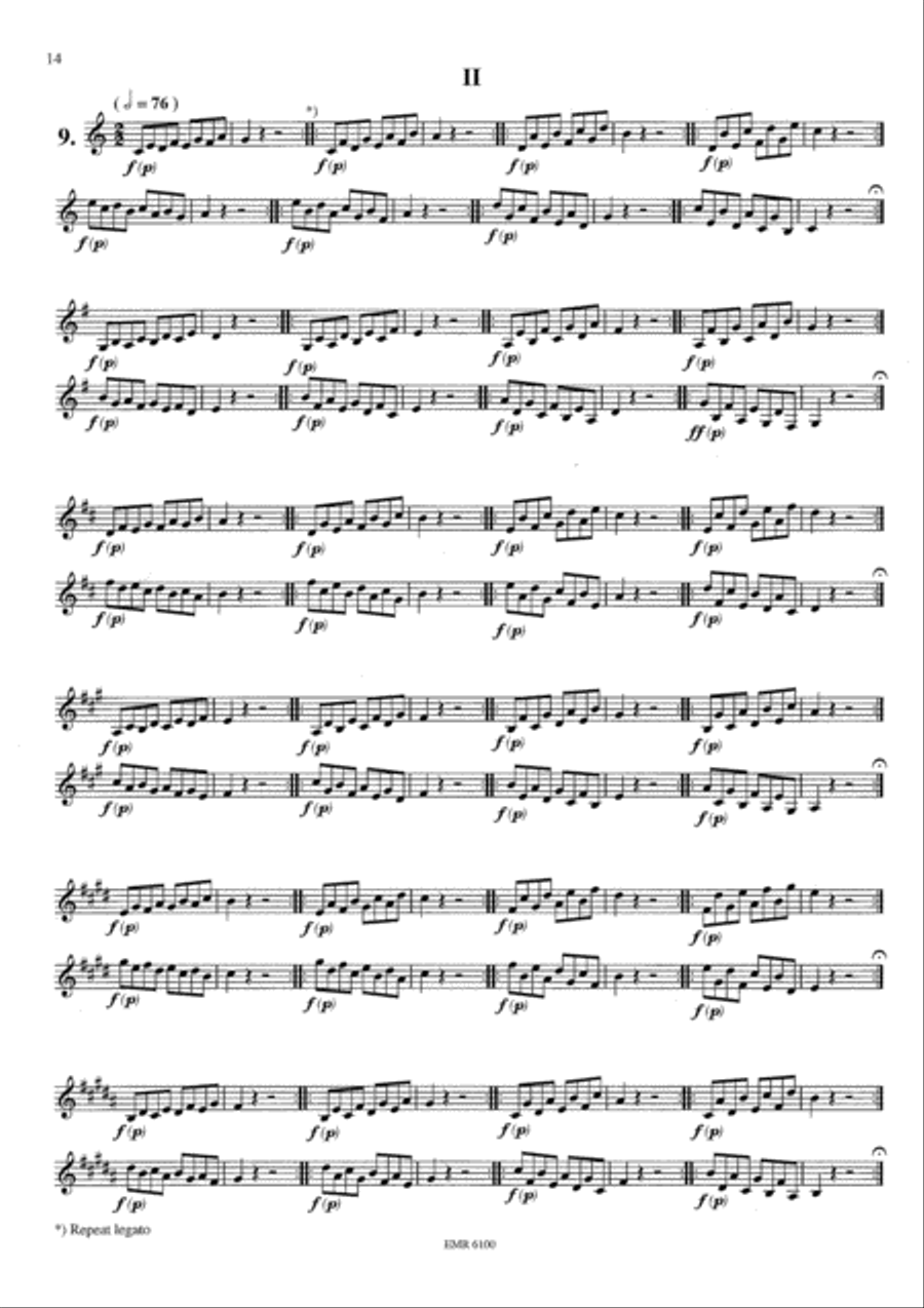 Sequences Trumpet Solo scores gallery preview page 6