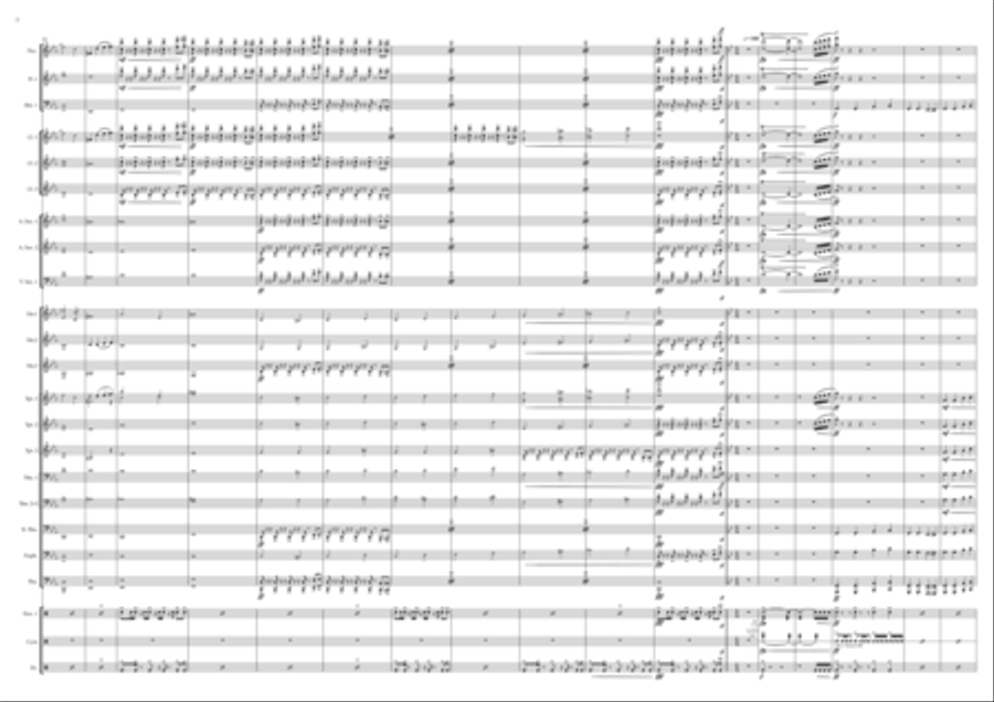 Mission: Impossible - Fallout Concert Band scores gallery preview page 2