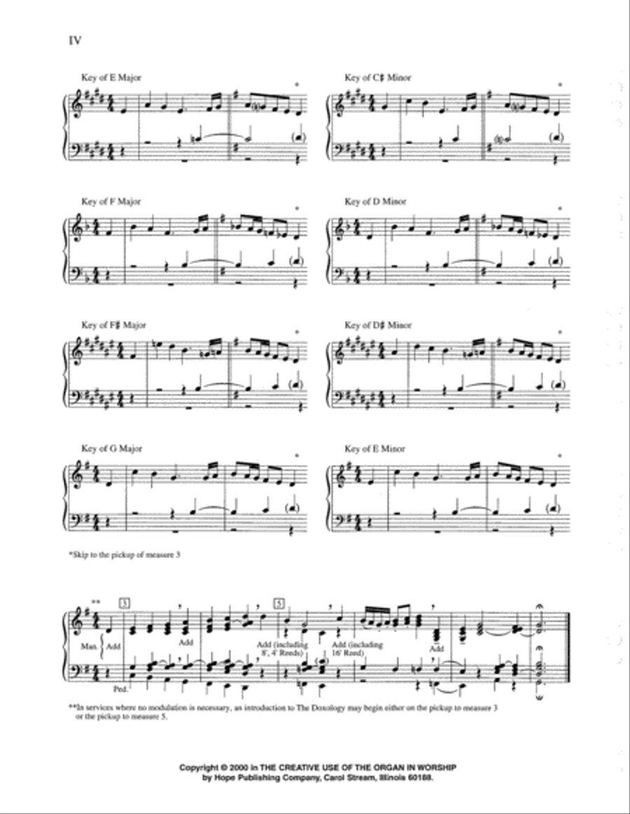 Creative Use of the Organ in Worship, The (Vol. 4) Organ Solo scores gallery preview page 3