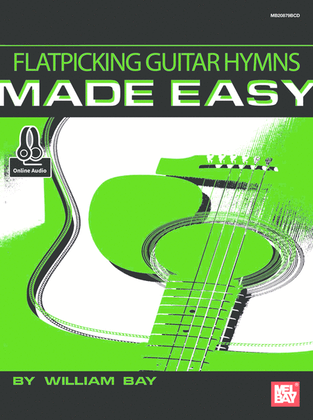 Book cover for Flatpicking Guitar Hymns Made Easy
