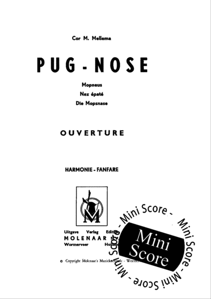 Pug Nose Concert Band scores gallery preview page 3