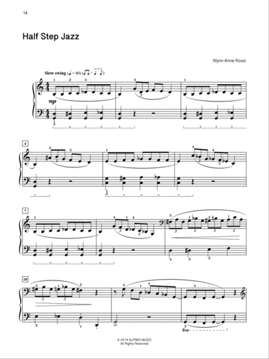 One of a Kind Solos, Book 3 Piano Solo scores gallery preview page 5