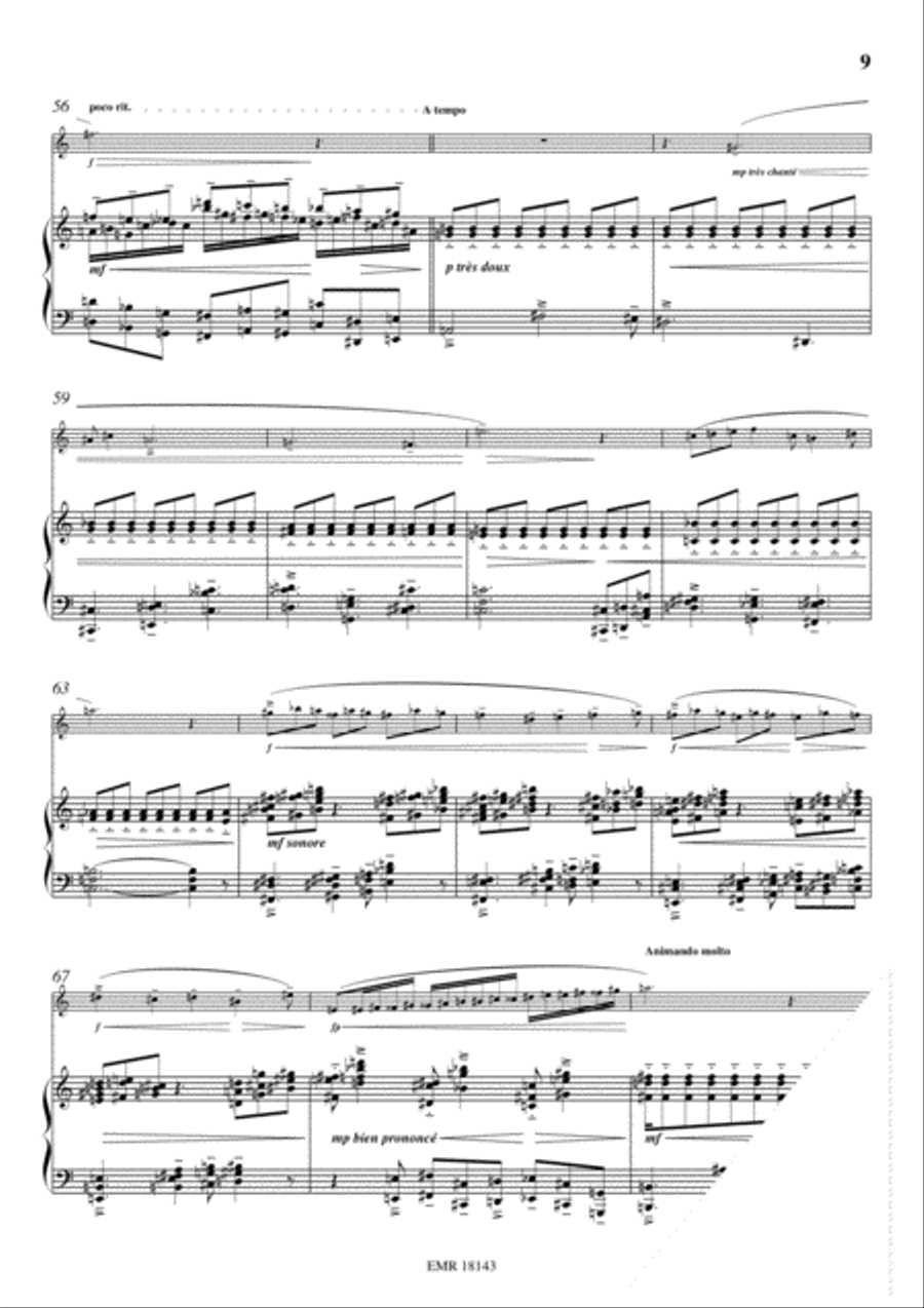 Sonate Pastorale Sonate Pastorale English Horn scores gallery preview page 9