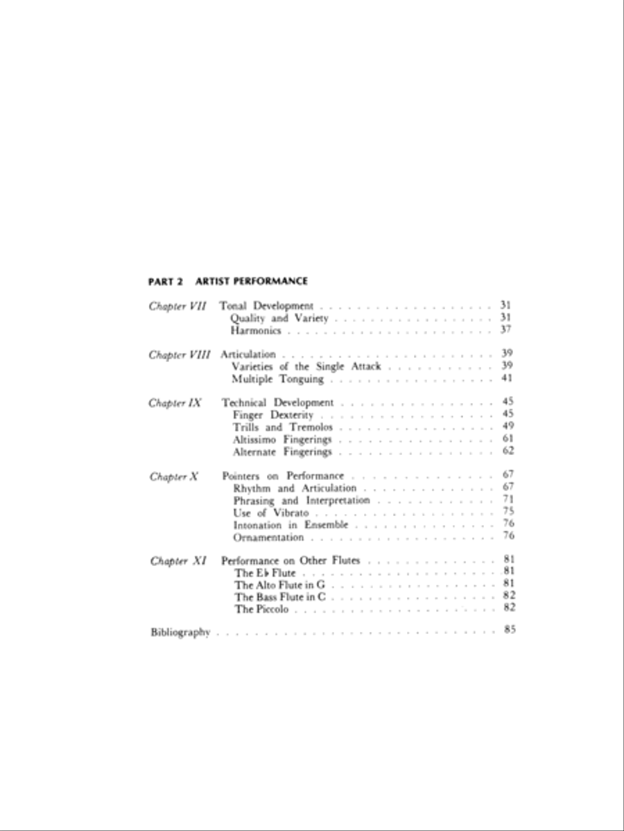 The Art of Flute Playing Flute scores gallery preview page 7