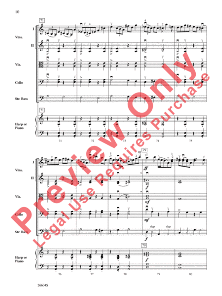 Creaking Tree String Orchestra scores gallery preview page 11