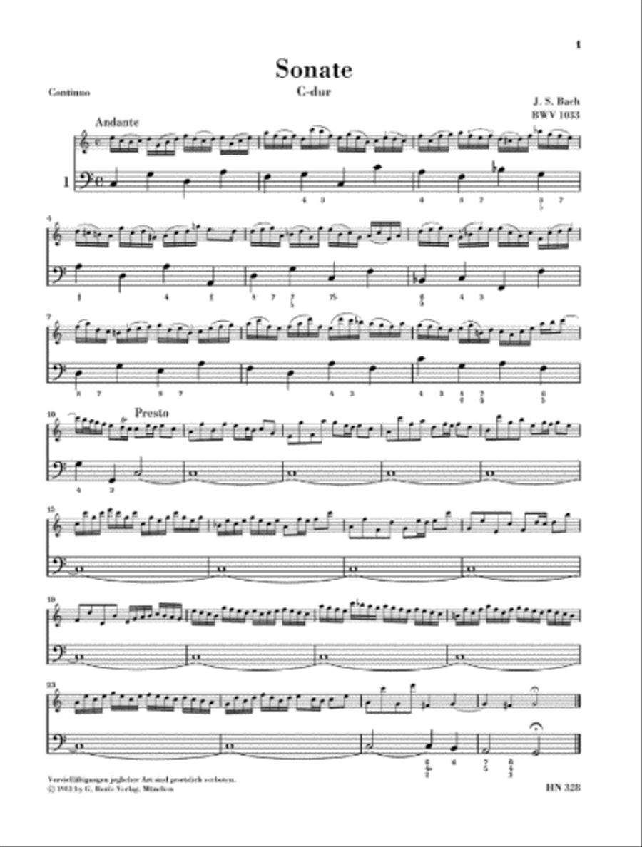 Flute Sonatas – Volume 2 Flute Solo scores gallery preview page 4
