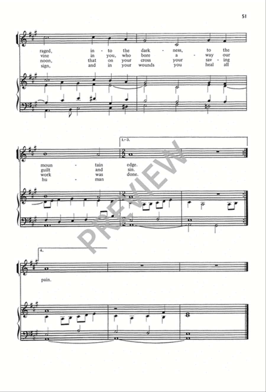 The Calvin Hampton Hymnary 4-Part scores gallery preview page 55