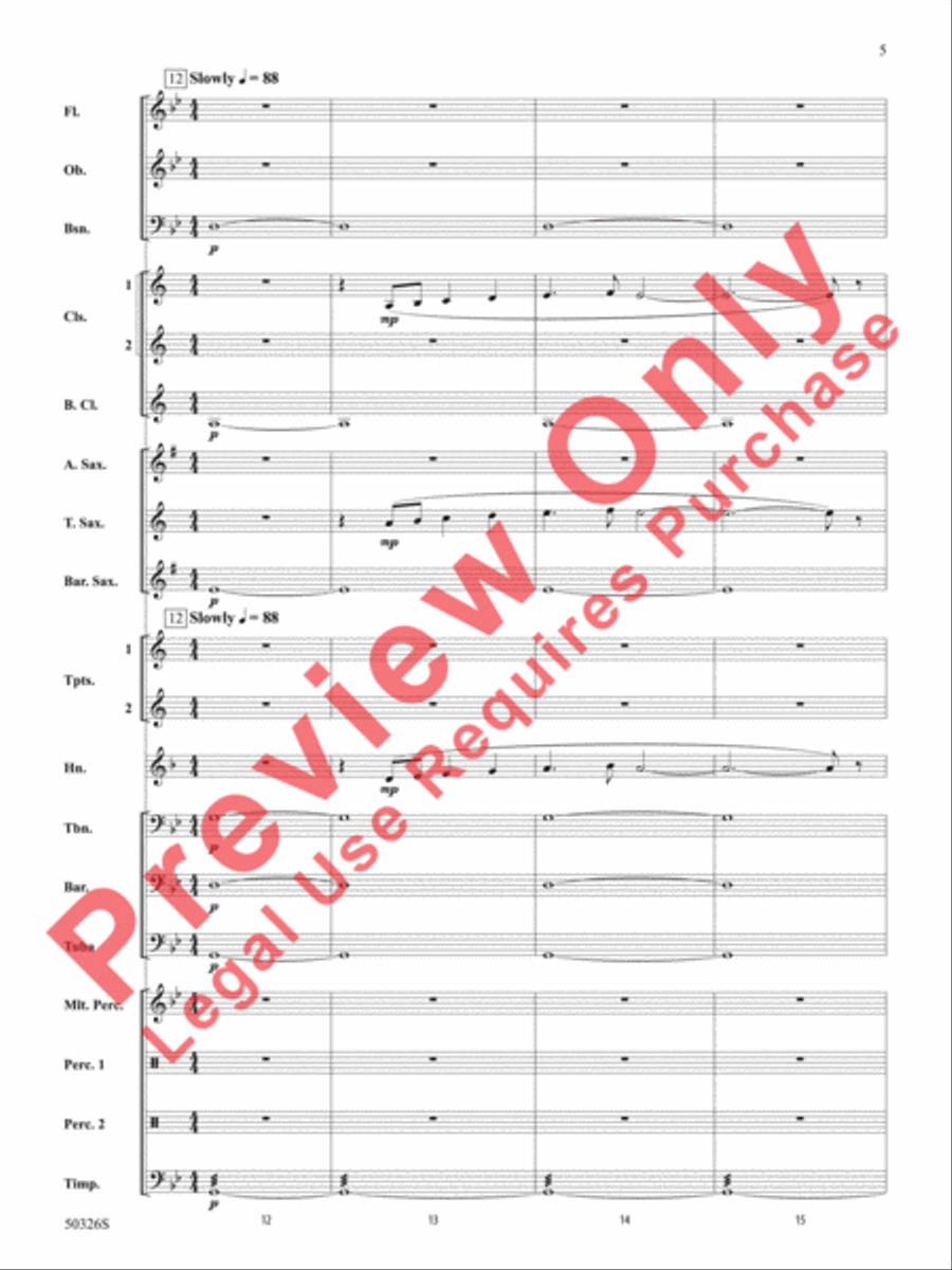 Intenso Concert Band scores gallery preview page 6