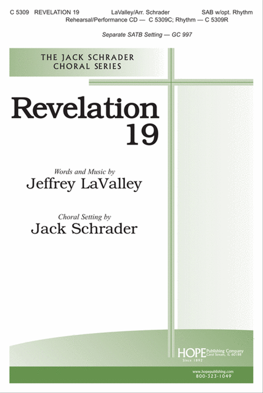 Revelation 19 4-Part scores gallery preview page 1